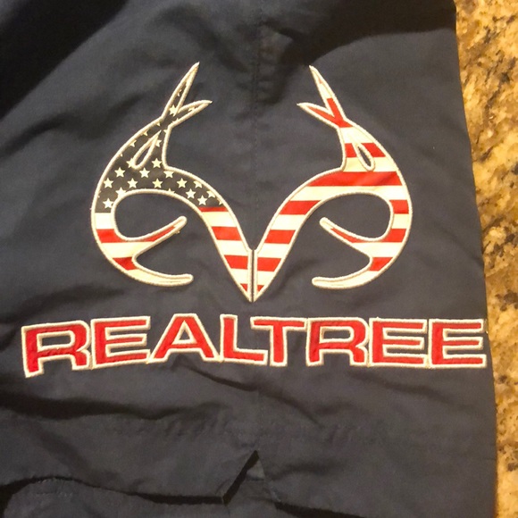 Board Shorts Navy Blue L - Picture 2 of 2